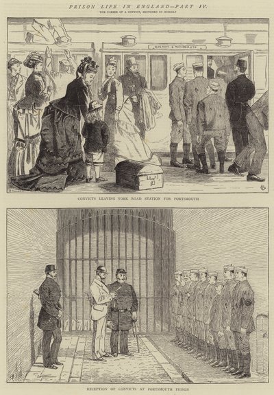 Gevangenisleven in Engeland, Deel IV door Alfred Chantrey Corbould